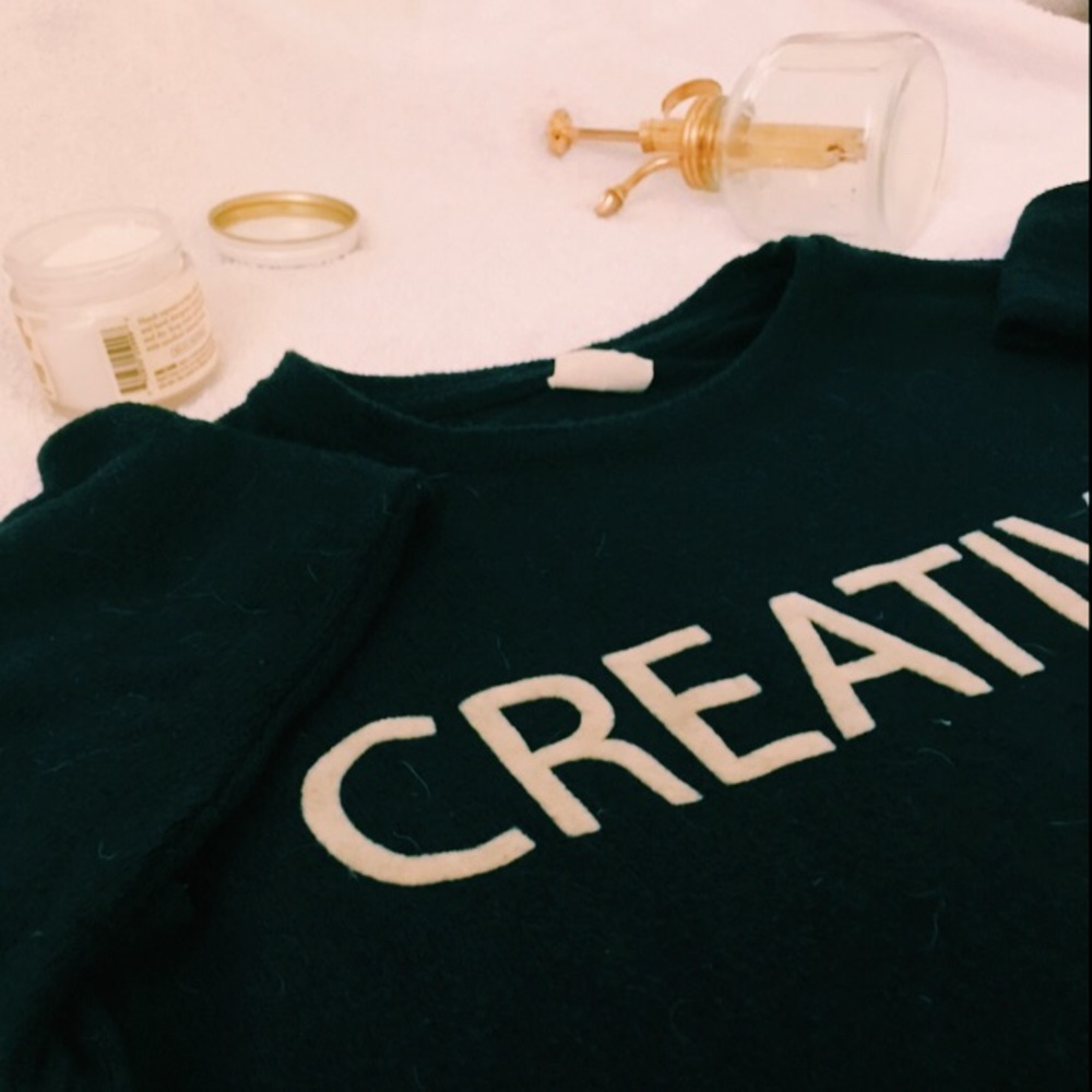 Soft, Long Sleeved “ Creative “ Shirt.